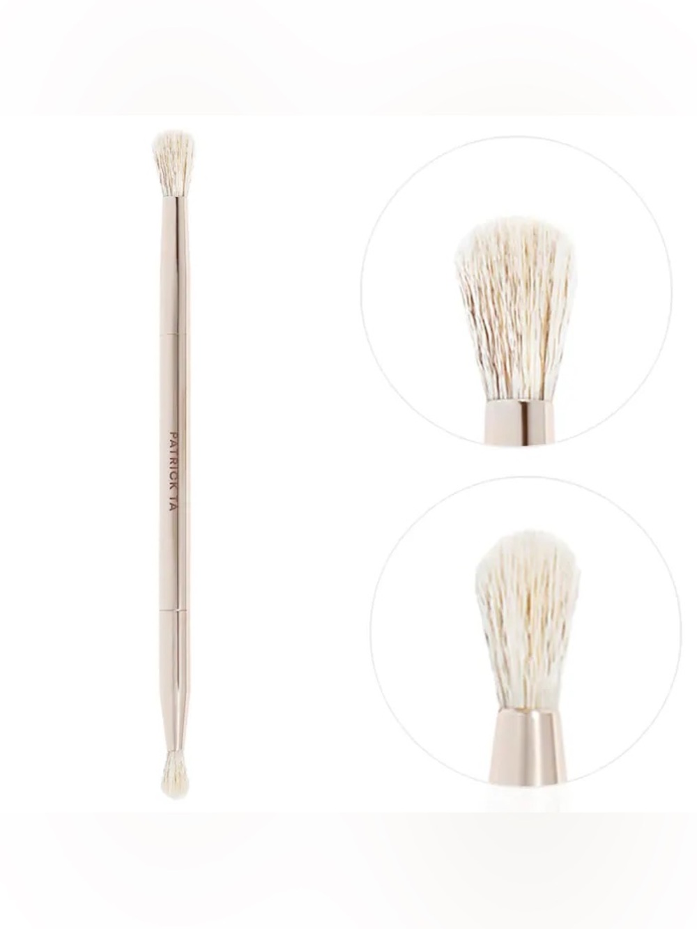 New Patrick Ta Dual Ended Eyeshadow Brush